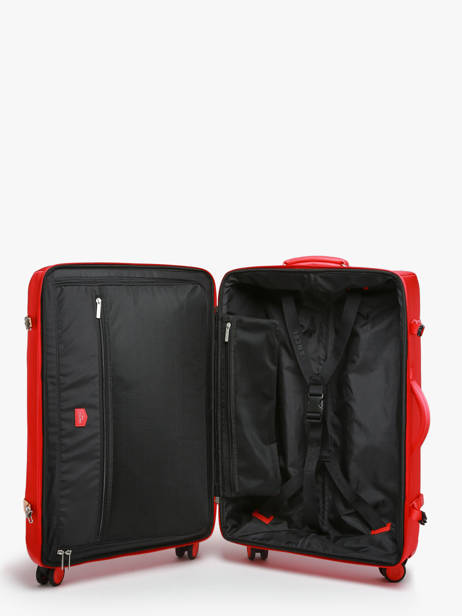 Soepele Reiskoffer Neo Partance Lancel Rood neo partance A12972 ander zicht 3