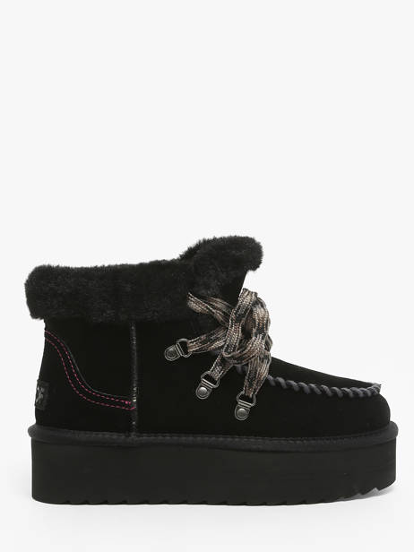 Enkellaarsjes Platform Colors of california Zwart women CYWPLA05