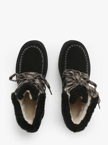 Enkellaarsjes Platform Colors of california Zwart women CYWPLA05 ander zicht 4