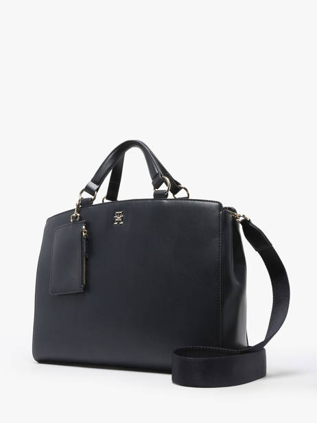 Handtas Th Monotype Tommy hilfiger Blauw th monotype AW17020 ander zicht 2
