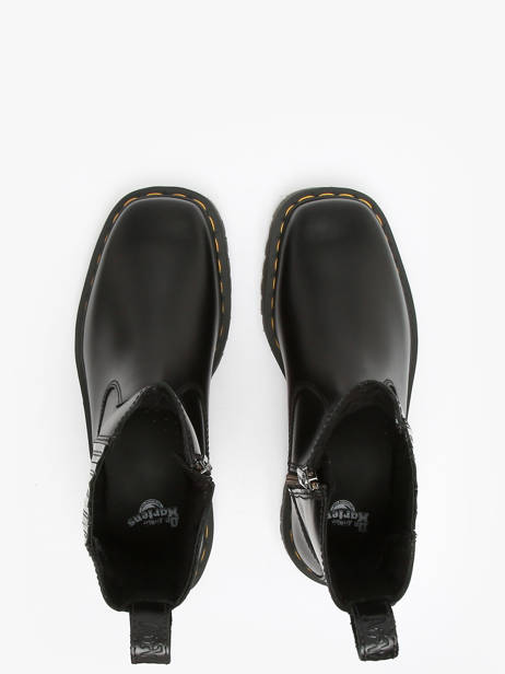 Enkellaarsjes Amaayah Lo Uit Leder Dr martens Zwart women 31950001 ander zicht 4