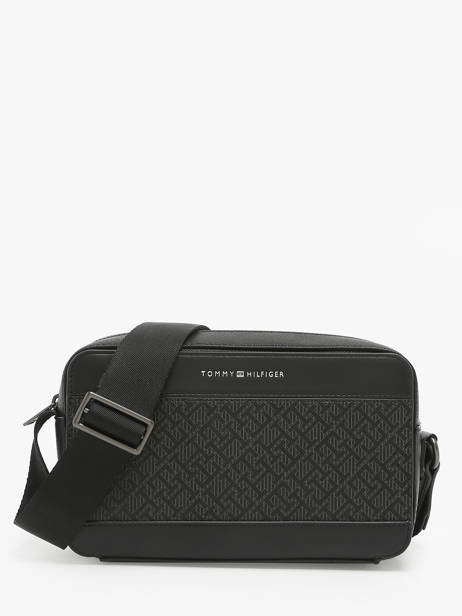 Cross Body Tas Tommy hilfiger Bruin monogram AM12701