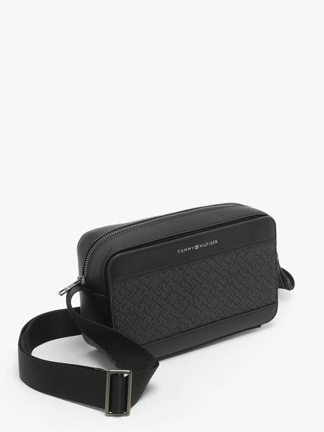 Cross Body Tas Tommy hilfiger Bruin monogram AM12701 ander zicht 2