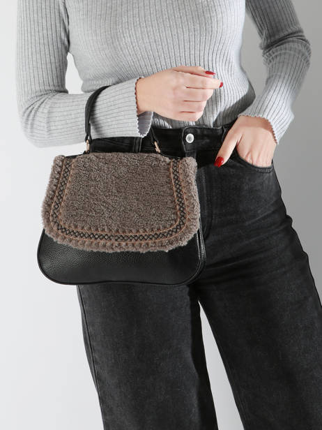 Cross Body Tas Polaire Miniprix Zwart polaire BV24865 ander zicht 1