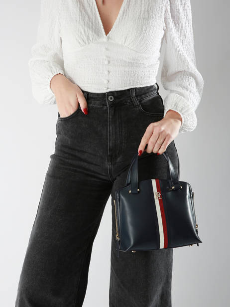 Handtassen Modern Tommy Tommy hilfiger Blauw modern tommy AW17066 ander zicht 1