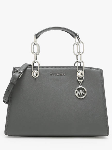 Cross Body Tas Cynthia Leder Michael kors Grijs cynthia F4SCYS2T