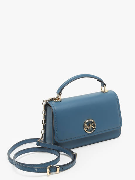 Cross Body Tas Delancey Leder Michael kors Blauw delancey T4GD8C5L ander zicht 2