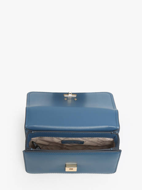 Cross Body Tas Delancey Leder Michael kors Blauw delancey T4GD8C5L ander zicht 3