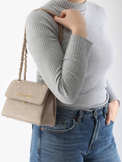 Cross Body Tas Relax Valentino Bruin relax VBS6V003 ander zicht 1