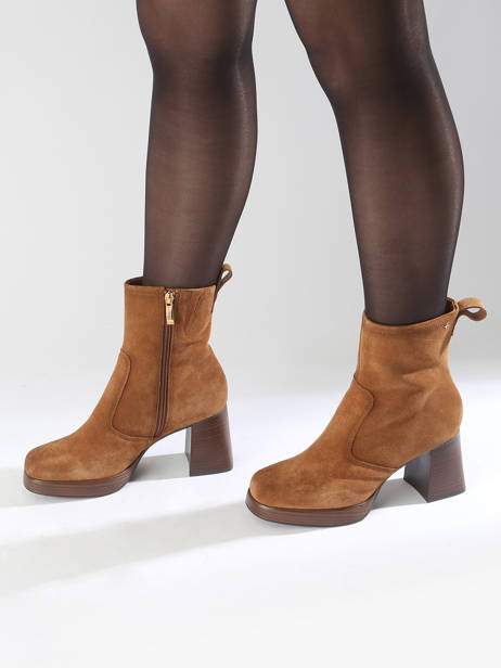 Enkellaarsjes Uit Leder Tamaris Bruin women 43 ander zicht 1