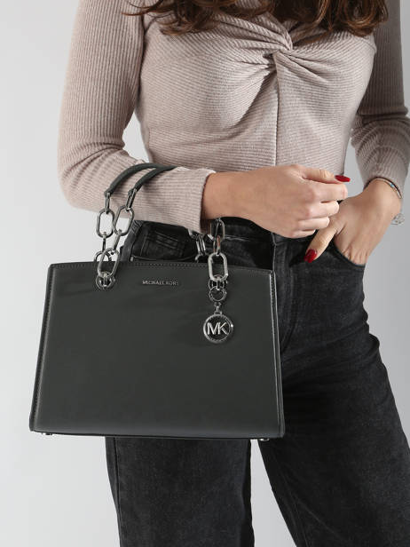 Cross Body Tas Cynthia Leder Michael kors Grijs cynthia F4SCYS2T ander zicht 1