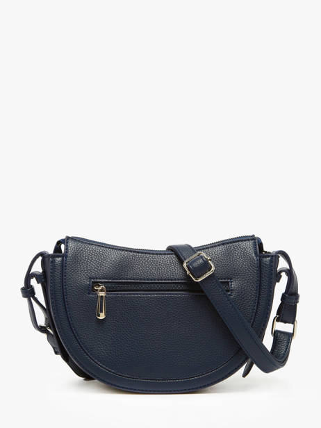 Cross Body Tas Grained Miniprix Blauw grained H8525 ander zicht 3