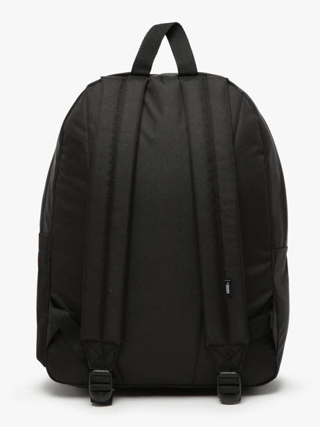 Rugzak 1 Compartiment Vans Zwart backpack VN000H4Z ander zicht 3