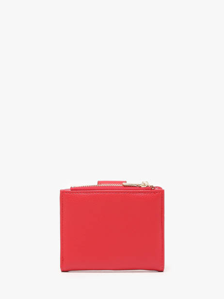 Portemonnee Met Kaarthouder Miniprix Rood slim 78SM2636 ander zicht 2
