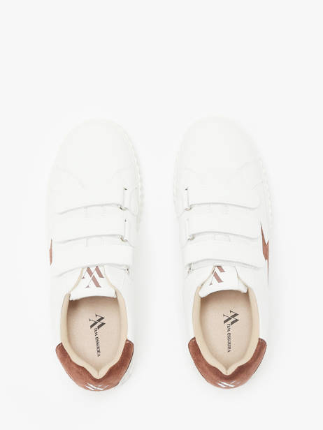Sneakers Vicky Vanessa wu Bruin women BK2553CH ander zicht 4