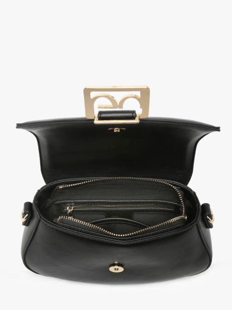 Cross Body Tas Isabella Suede By byblos Zwart isabella suede BS06A03S ander zicht 3