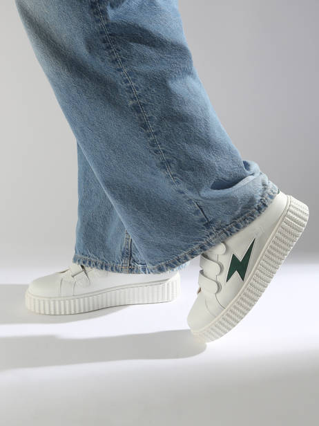 Sneakers Vicky Vanessa wu Groen women BK2553VT ander zicht 1