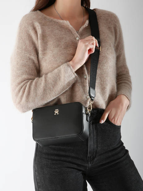 Cross Body Tas Th Soft Tommy hilfiger Zwart th soft AW16906 ander zicht 1