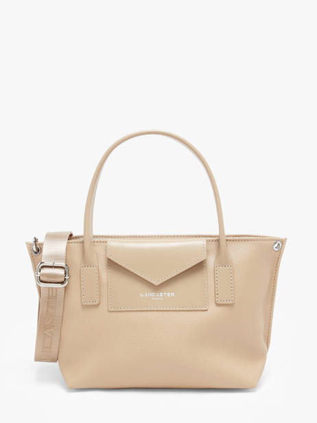 Cross Body Tas Maya Leder Lancaster Beige maya 88