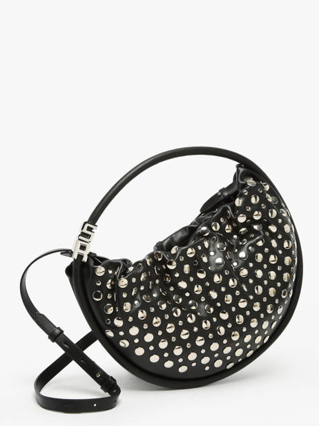 Schoudertas M Domino Leder En Studs Sonia rykiel Zwart domino MA002S1M ander zicht 2