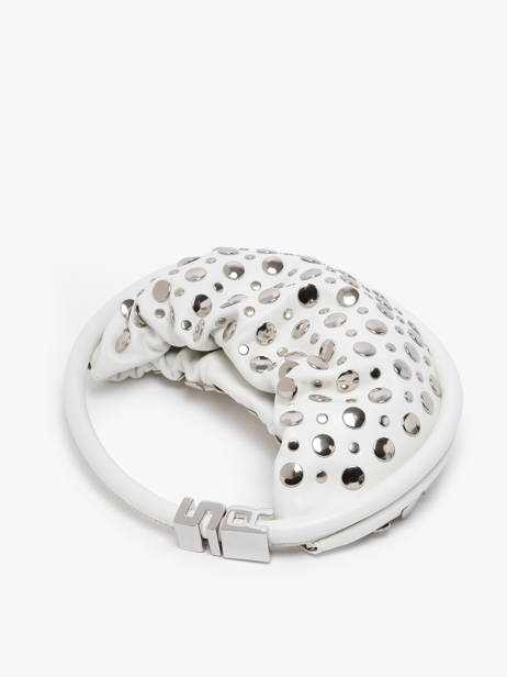Cross Body Tas Domino Leder En Studs Sonia rykiel Wit domino SA15LE14 ander zicht 2