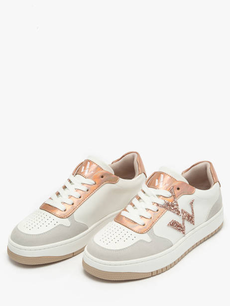 Sneakers Calie Vanessa wu Roze women BK2662RS ander zicht 2