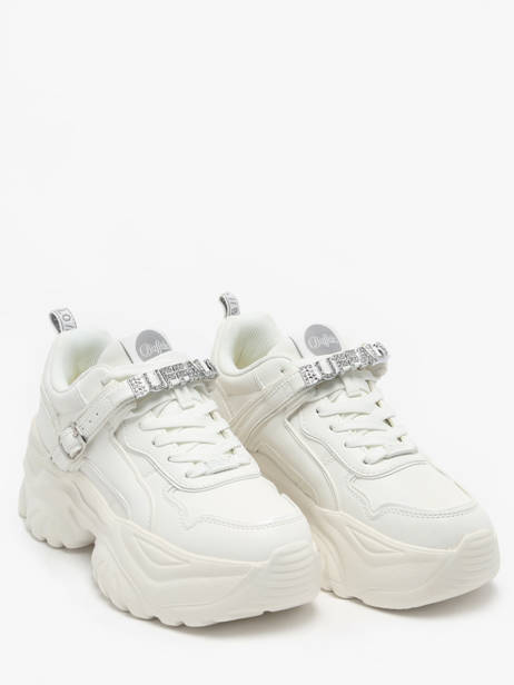 Sneakers Bliss Glam Buffalo Wit women 1636293 ander zicht 2