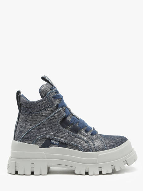Sneakers Aspha Nc Mid Buffalo Blauw women 1622560