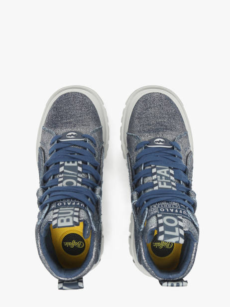 Sneakers Aspha Nc Mid Buffalo Blauw women 1622560 ander zicht 4