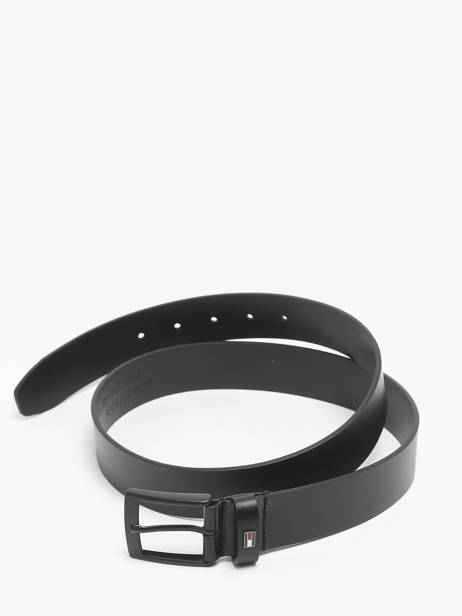 Riem Tommy hilfiger Zwart belt AM13014 ander zicht 3