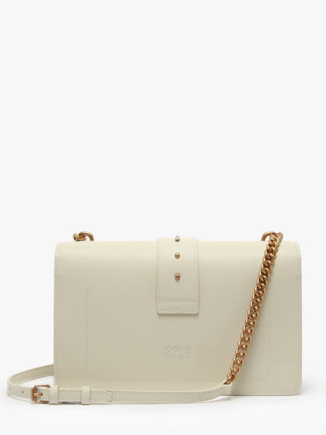 Cross Body Tas Love Bag Icon Leder Pinko Wit love bag icon A0F1 ander zicht 4