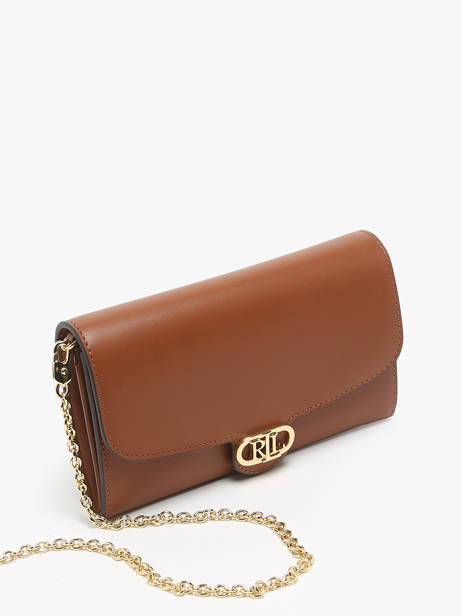 Cross Body Tas Adair Leder Lauren ralph lauren Bruin adair 32964152 ander zicht 2