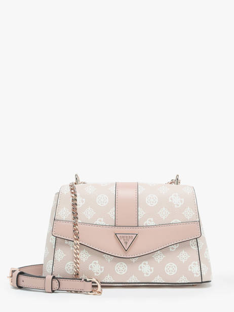 Cross Body Tas Izzy Polyurethaan Guess Beige izzy PG952121