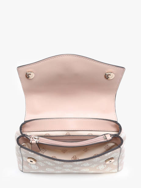 Cross Body Tas Izzy Polyurethaan Guess Beige izzy PG952121 ander zicht 3