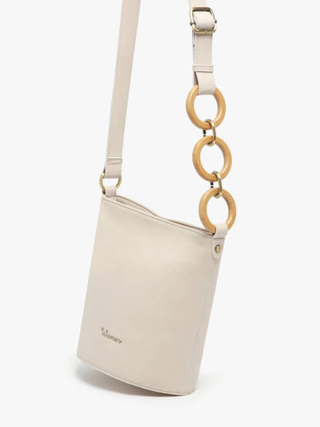 Cross Body Tas Heliconia Woomen Beige heliconia WHEL02 ander zicht 2