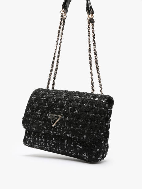 Cross Body Tas Giully Guess Zwart giully BB874820 ander zicht 2