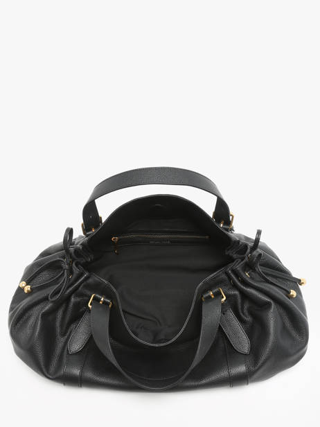 Schoudertas Premium Leder Gerard darel Zwart premium DBS61424 ander zicht 3