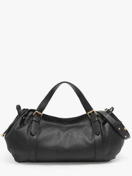 Schoudertas Premium Leder Gerard darel Zwart premium DBS61424 ander zicht 4