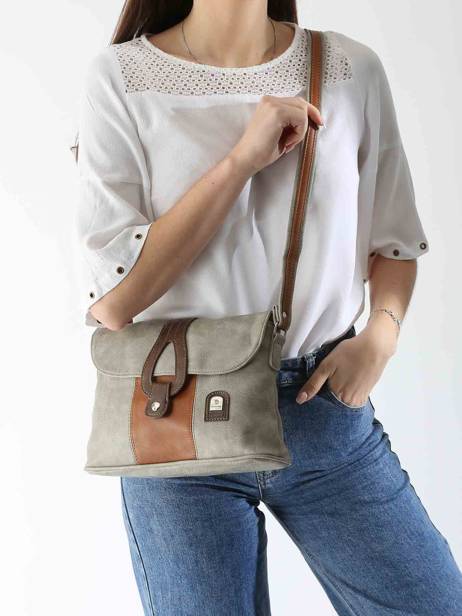 Cross Body Tas Basic Miniprix Grijs basic DD165 ander zicht 1
