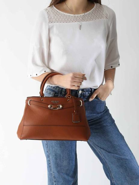 Handtas Sylvie Guess Bruin sylvie BG952706 ander zicht 1