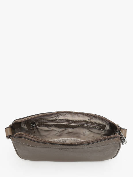 Cross Body Tas Confort Leder Hexagona Bruin confort 462348 ander zicht 3