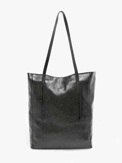 Schoudertas A4 Formaat Nine Leder Milano Zwart nine NI24111