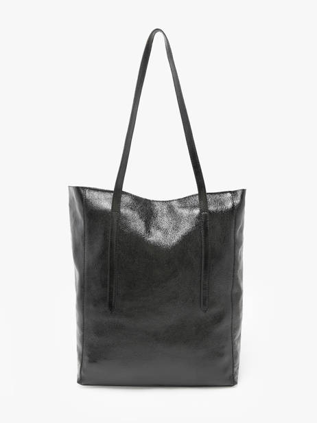 Schoudertas A4 Formaat Nine Leder Milano Zwart nine NI24111 ander zicht 4