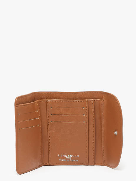 Portemonnee Leder Lancaster Beige sierra pm 3 ander zicht 1