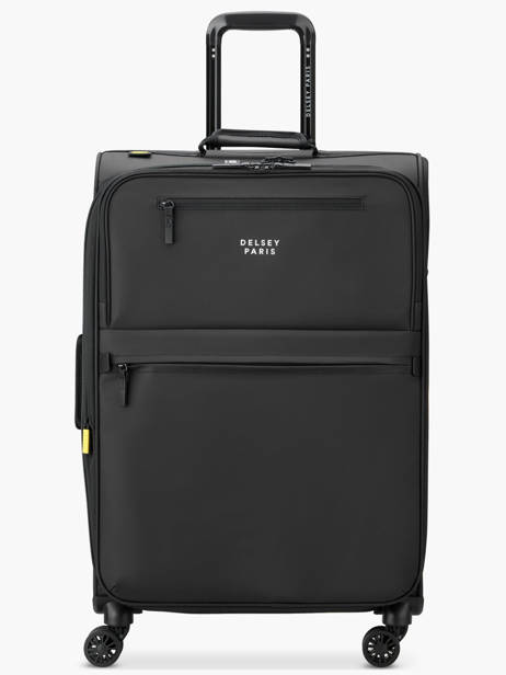 Soepele Reiskoffer Op Wieltjes Maubert 2.0 Delsey Zwart maubert 2.0 3813810W