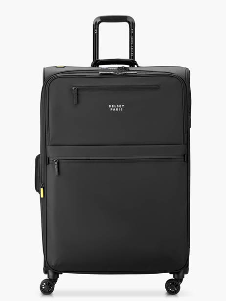 Soepele Reiskoffer Op Wieltjes Maubert 2.0 Delsey Zwart maubert 2.0 3813821W