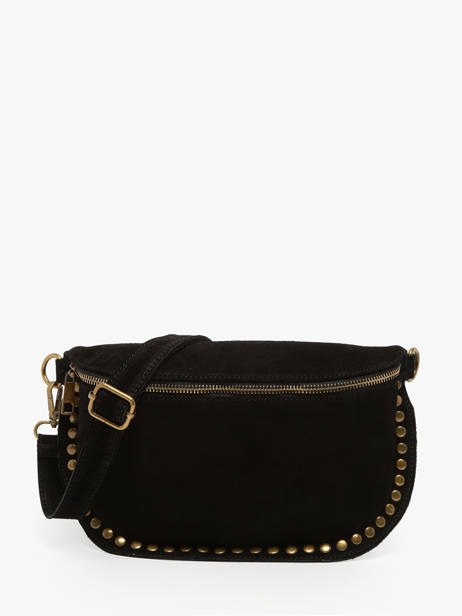 Heuptasje Milano Zwart velvet VE24112