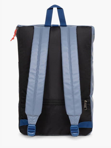 Rugzak Eastpak Blauw tarp MANHATTA ander zicht 4