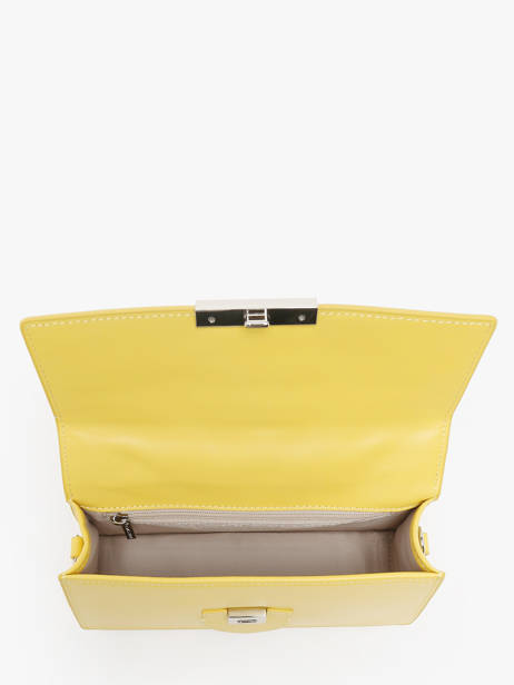 Cross Body Tas Paris Ily Leder Lancaster Geel paris ily 10 ander zicht 3