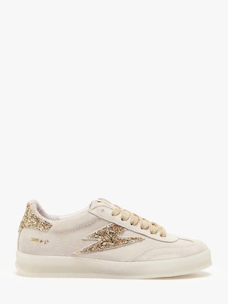 Sneakers Risy Uit Leder Semerdjian Beige women RISYB401